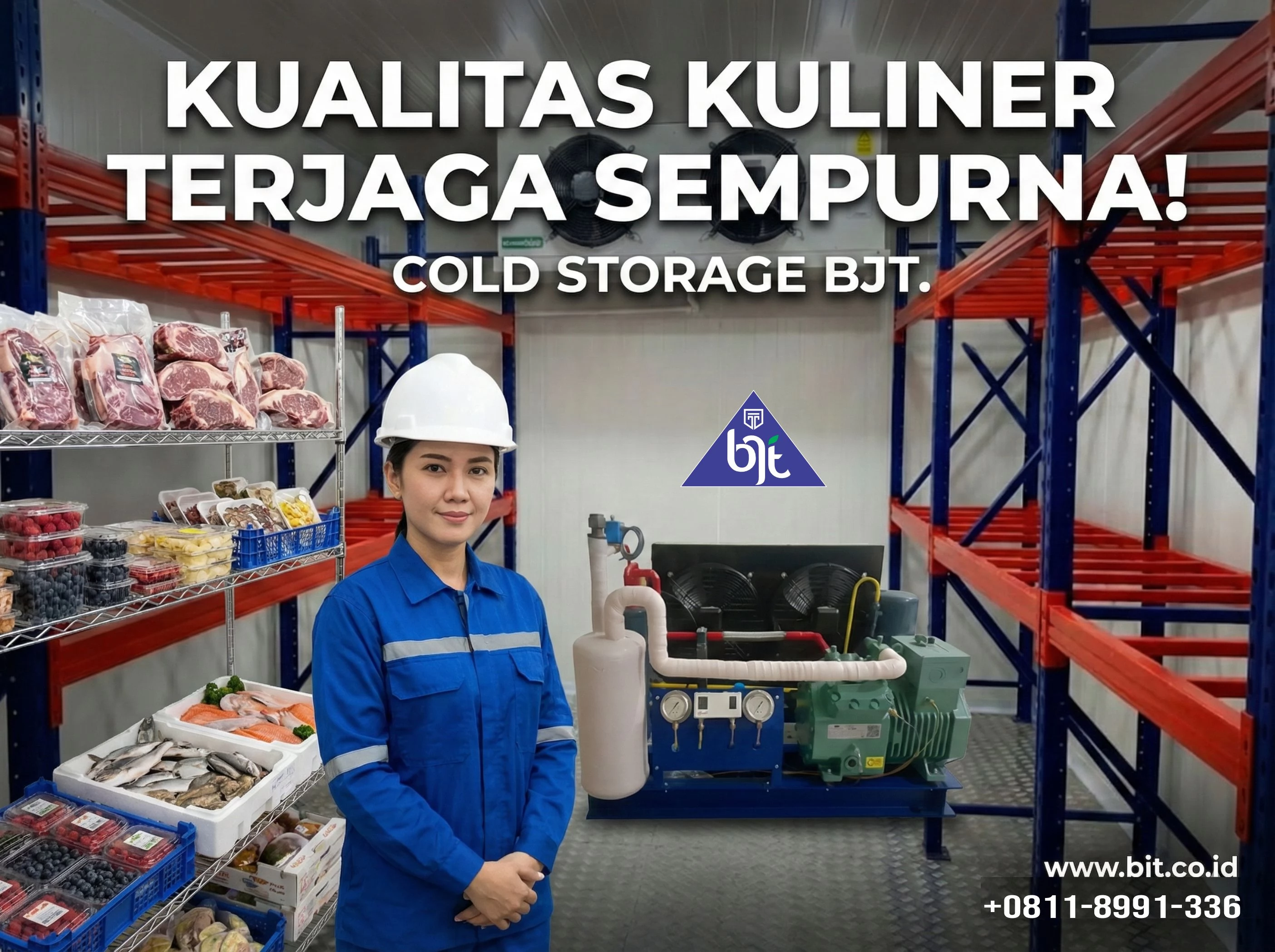 Cold storage kuliner untuk bisnis horeca